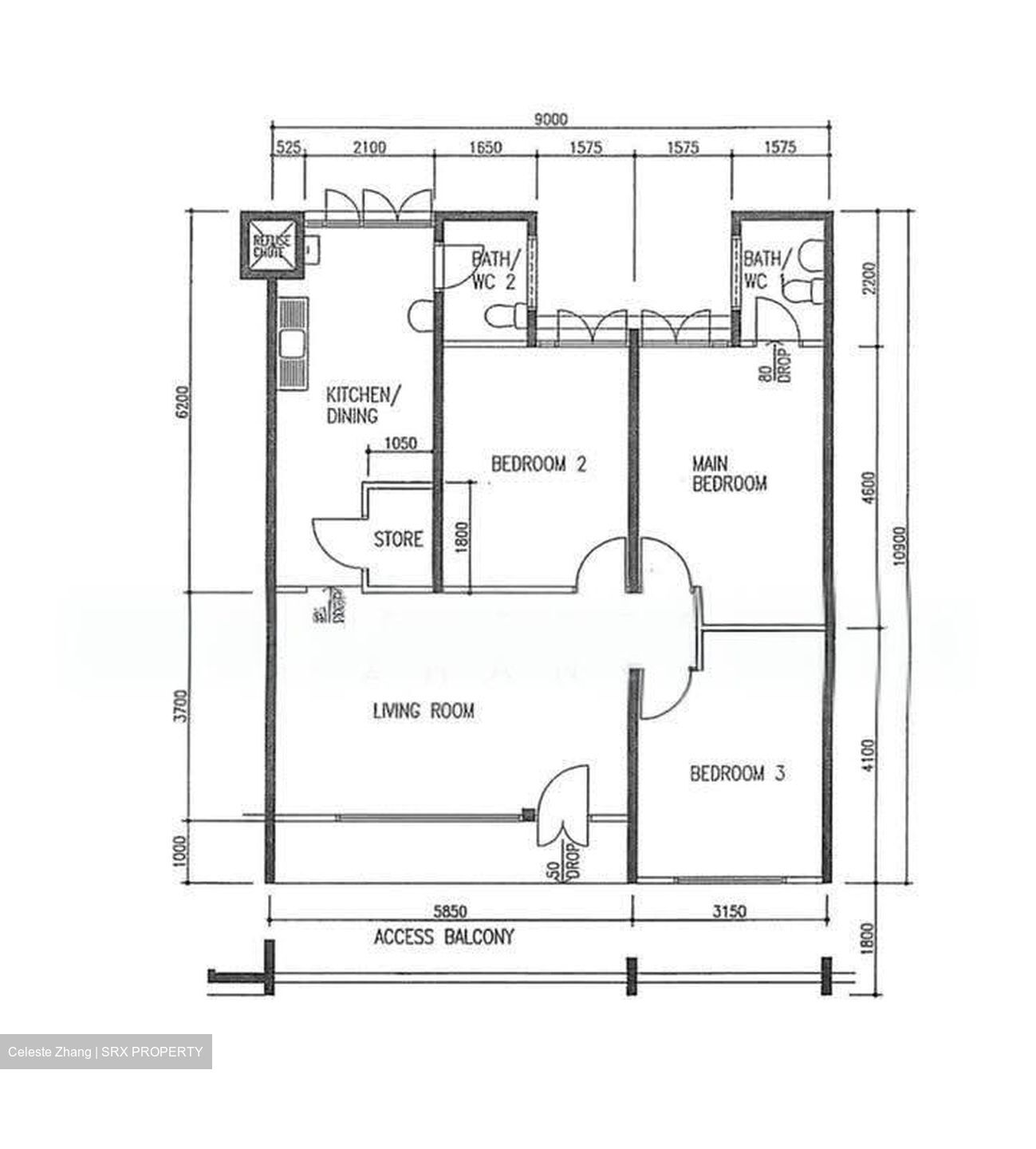 Blk 249 Yishun Sunshine (Yishun), HDB 4 Rooms #631107021